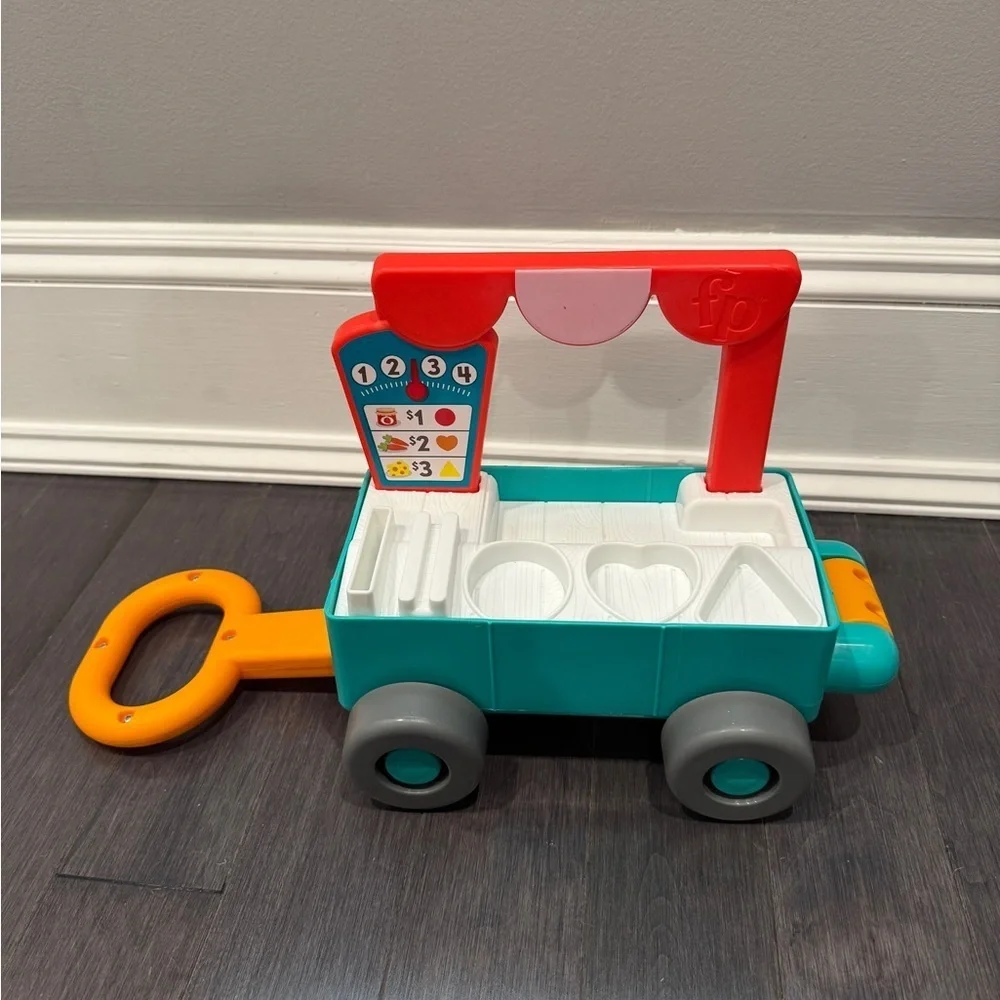 Fisher-Price Laugh & Learn Famers Market Pull-Along Toy Toddler Baby - No Pieces